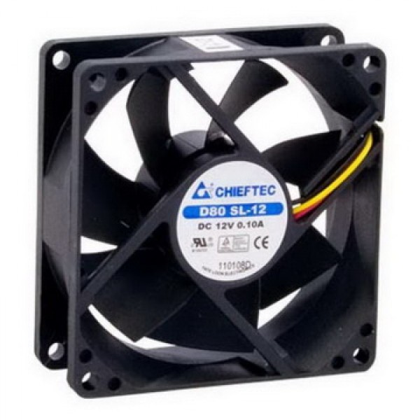 

Вентилятор Chieftec Thermal Killer AF-0825S, 80мм, 2000 об/мин, 3pin/Molex, 26dBa
