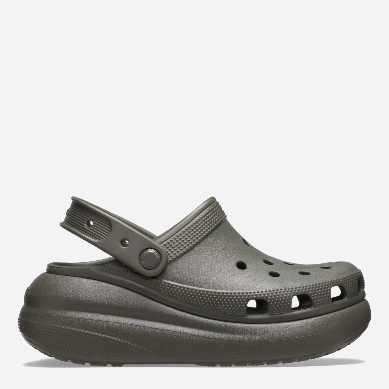 Акція на Жіночі крокси Crocs Crush Clog 207521-3J5 36/37 (M4/W6) 22 см Чорні від Rozetka