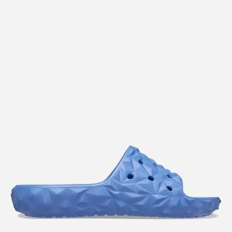 Акція на Чоловічі шльопанці для пляжу Crocs Classic Geometric Slide v2 209608-4ON 42/43 (M9/W11) 27 см Сині від Rozetka