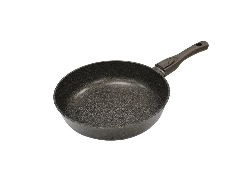 

Сковорода Биол Granite Brown Induction без крышки со съемной ручкой 26 см
