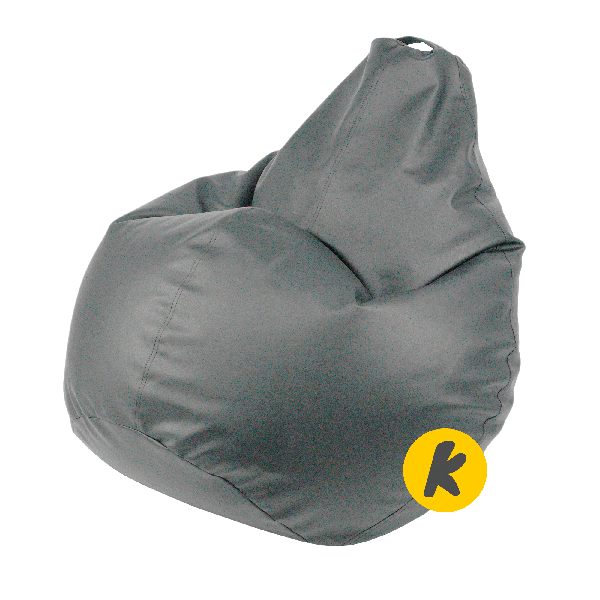 

Кресло Груша Эко кожа 140/100см Серый