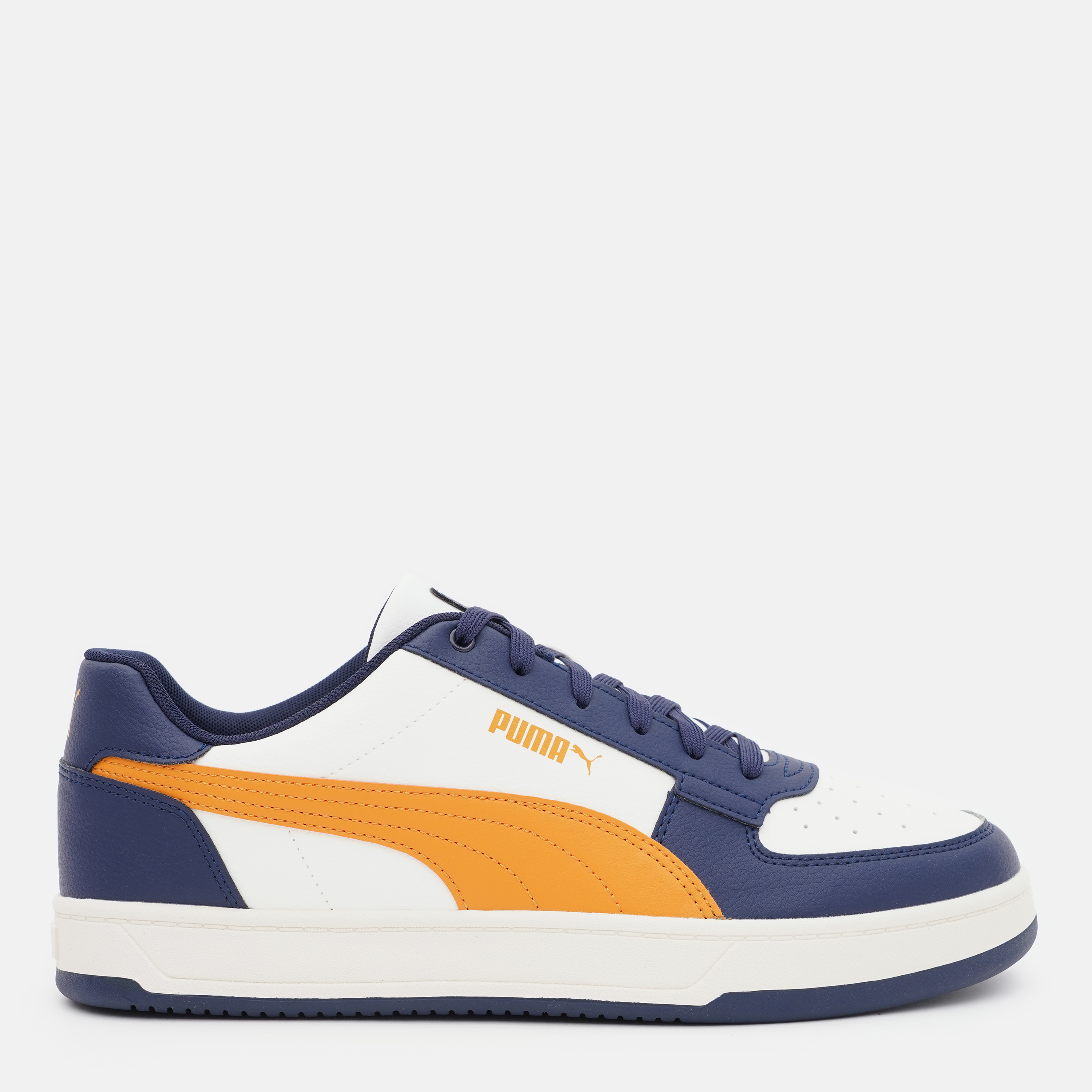 Акція на Чоловічі кеди низькі Puma Caven 2.0 39229021 41 (7.5UK) 26.5 см Puma Navy-Ginger Tea-Warm White від Rozetka