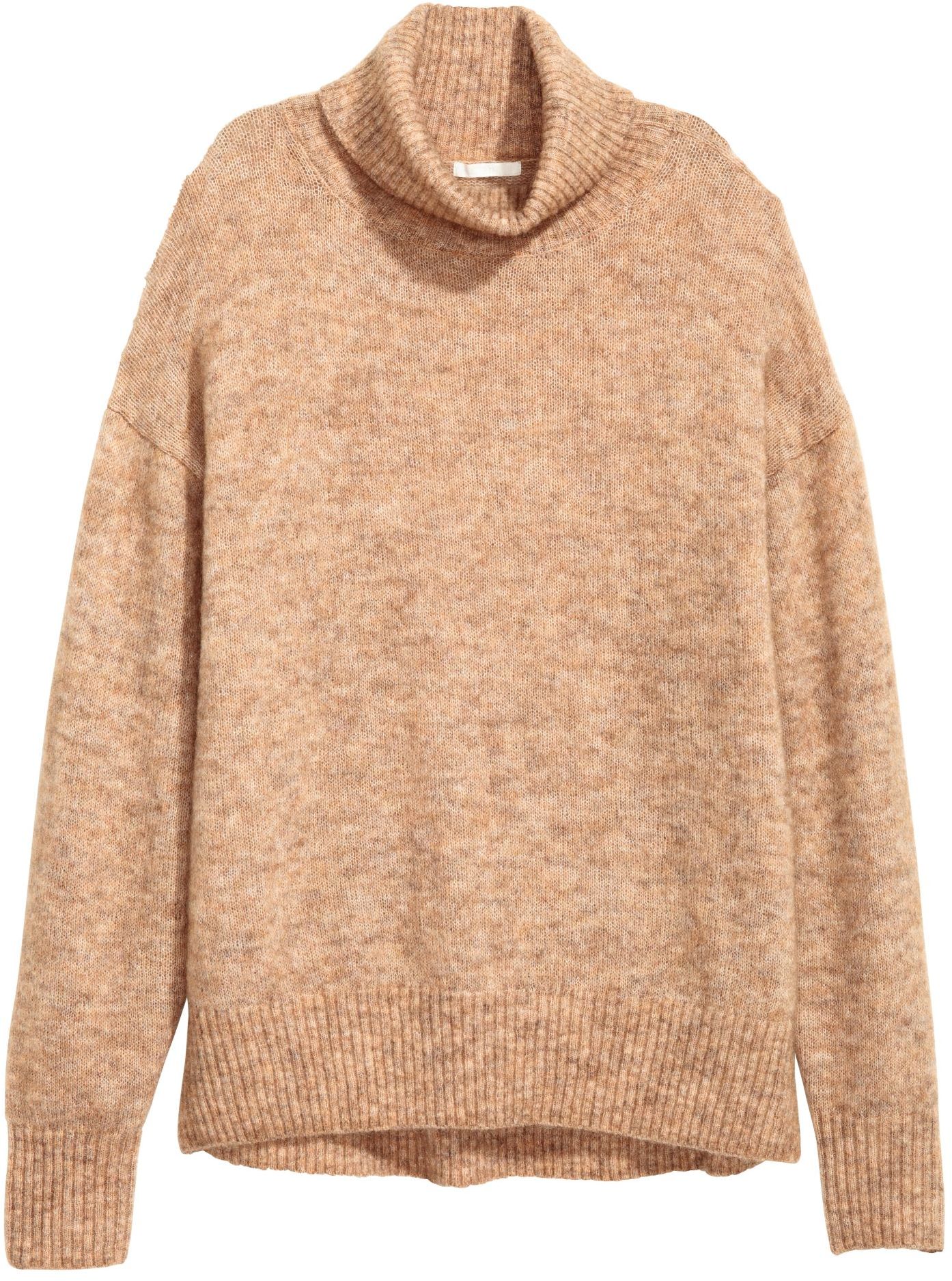 

Свитер H&M 5191346RP1 M Темно-бежевый