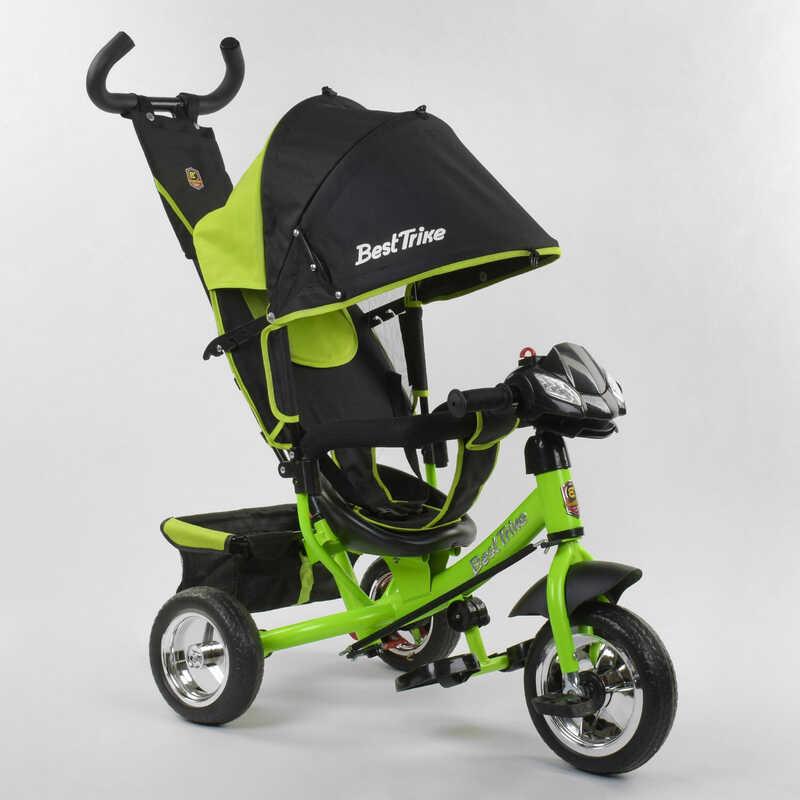 

Велосипед 3-х колёсный 6588 - 23-612 Best Trike (1) КОЛЕСО ПЕНА, d=25см переднее, d=20см задние, ФАРА, в