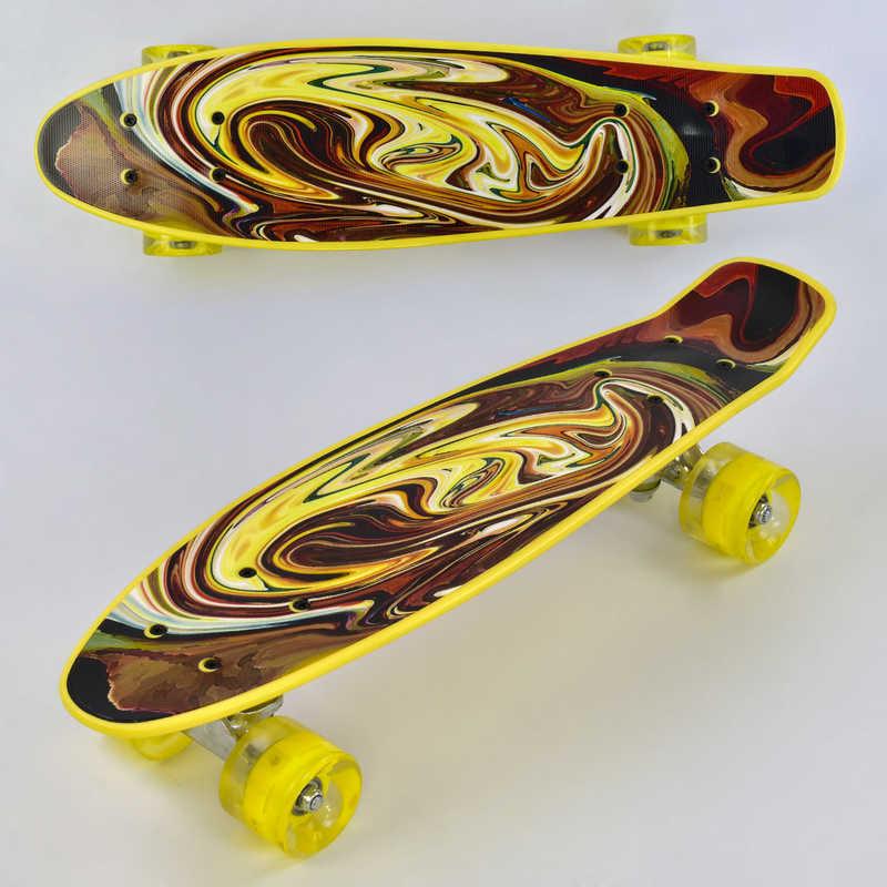 

Скейт Р 13609 (8) Best Board, доска=55см, колёса PU, СВЕТЯТСЯ, d=6см