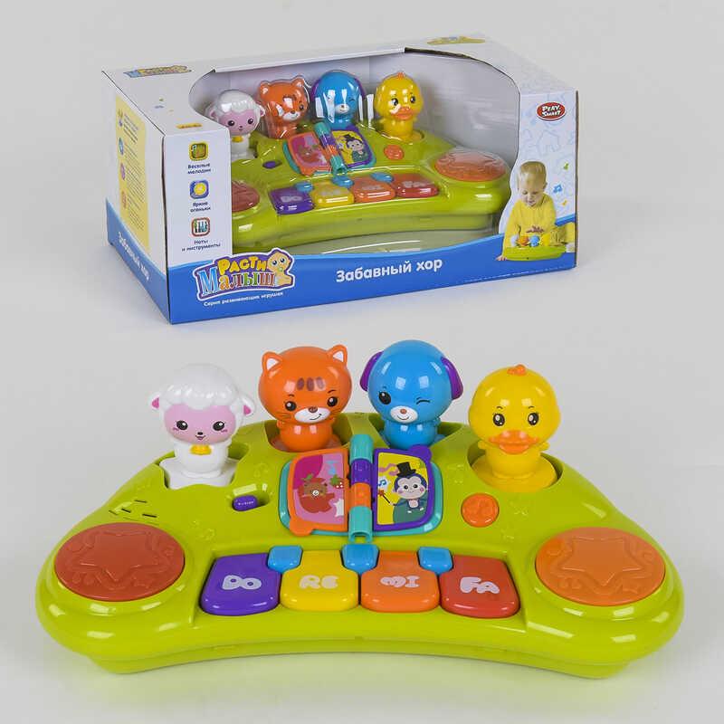 

Пианино "Забавный хор" 7731 (18/2) Play Smart, свет, звук, в коробке