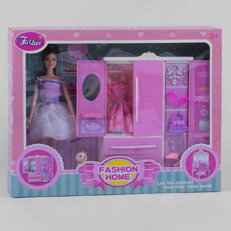 

Кукла «Гардероб» JX 200-96 (24/2) шкаф, питомец, аксессуары, в коробке