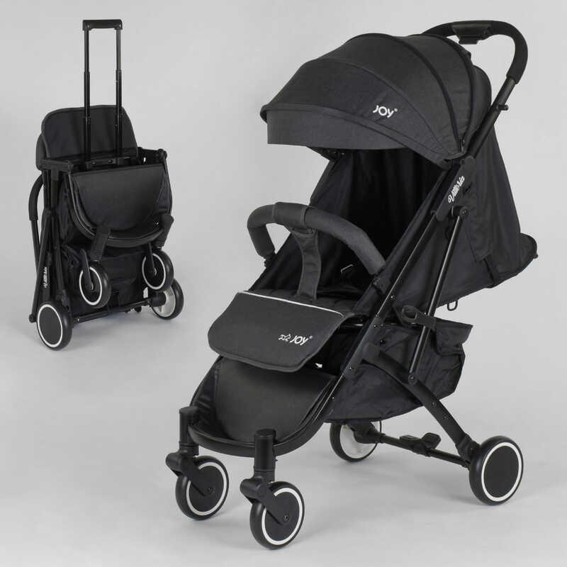 

Коляска прогулочная детская "JOY" Vittoria 52254 (1) цвет СЕРЫЙ ЛЕН, рама алюминиевая, футкавер,