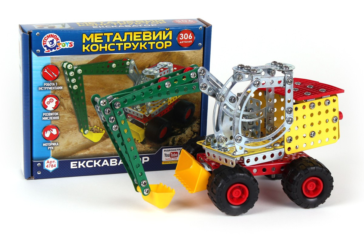 

Конструктор "Екскаватор ТехноК" арт.4784(ИФ)