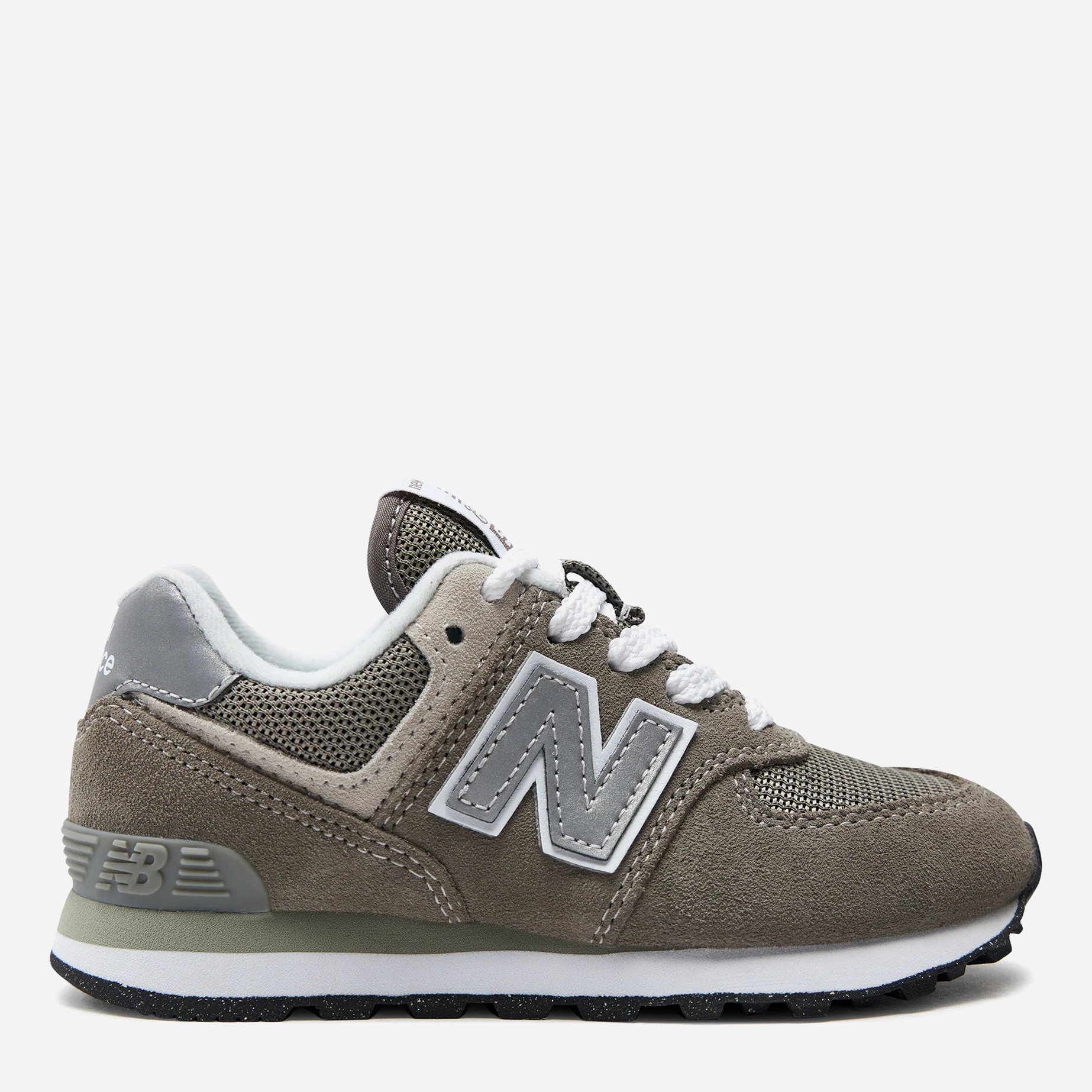 Акція на Дитячі кросівки New Balance PC574EVG 34.5 (2.5) Сірі від Rozetka