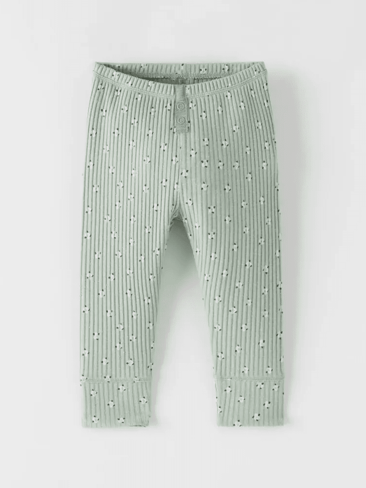 

Лосины Zara для девочки 12-18 мес 86 см Мятный (ZR-00004)