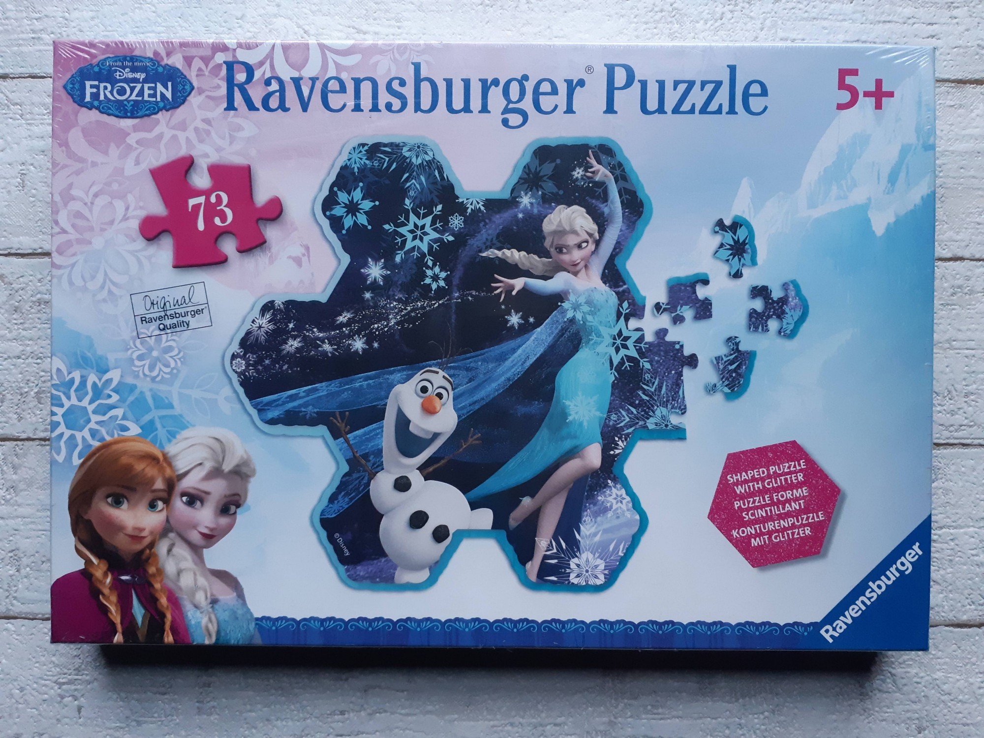 

Пазл Ravensburger Холодное сердце Эльза снежинка 73 элемента 13641