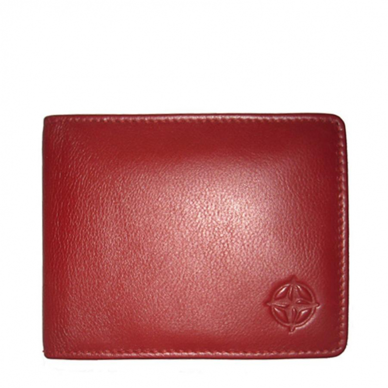 

Визитница Tony Perotti Cortina 5044 rosso кожаная красная