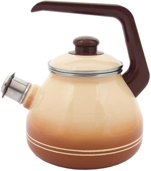 

Чайник эмалированный Infinity Cream 3 с индукционным дном, со свистком INFINITY UK-6435567