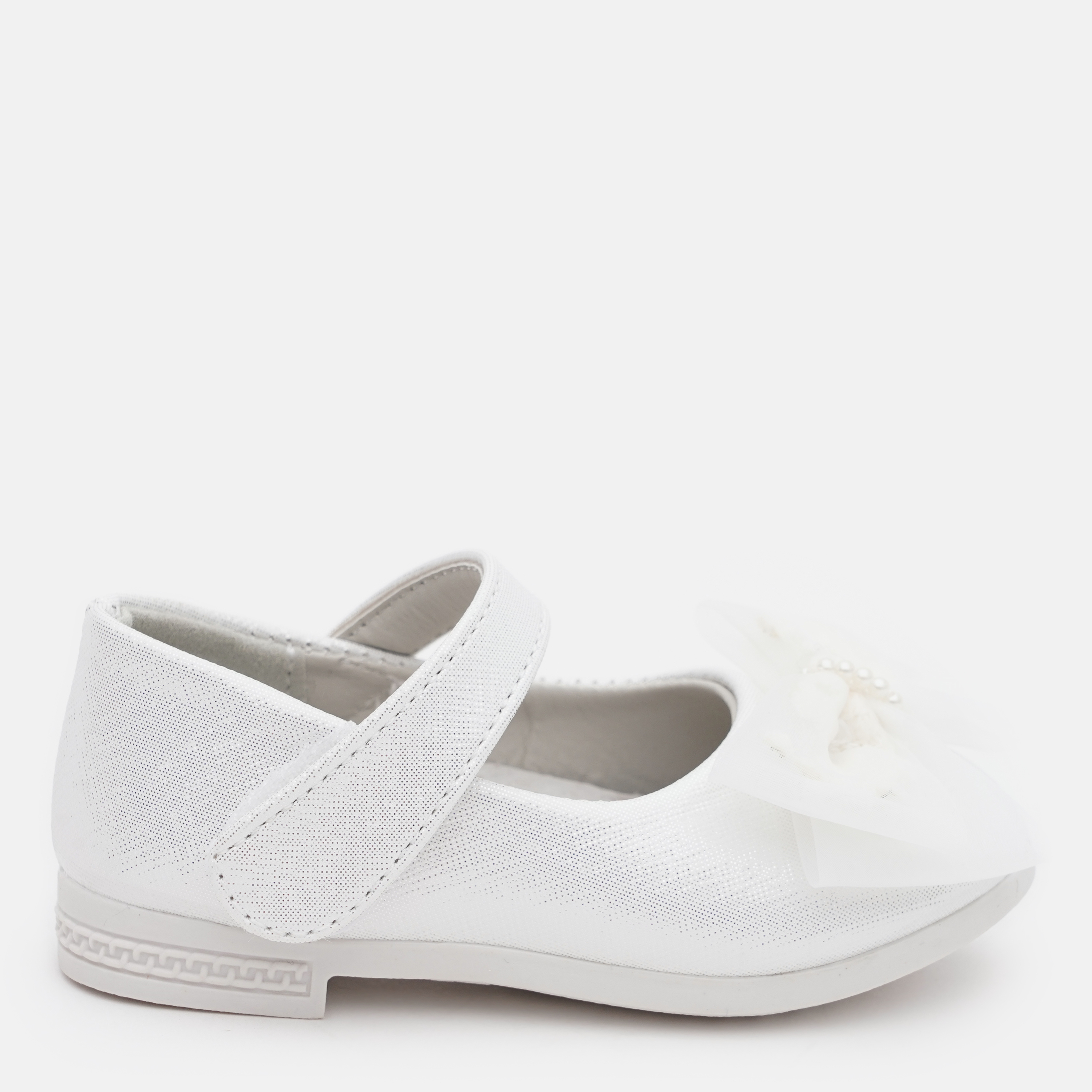 Акція на Дитячі туфлі для дівчинки Clibee Y16-White 22 Білі від Rozetka
