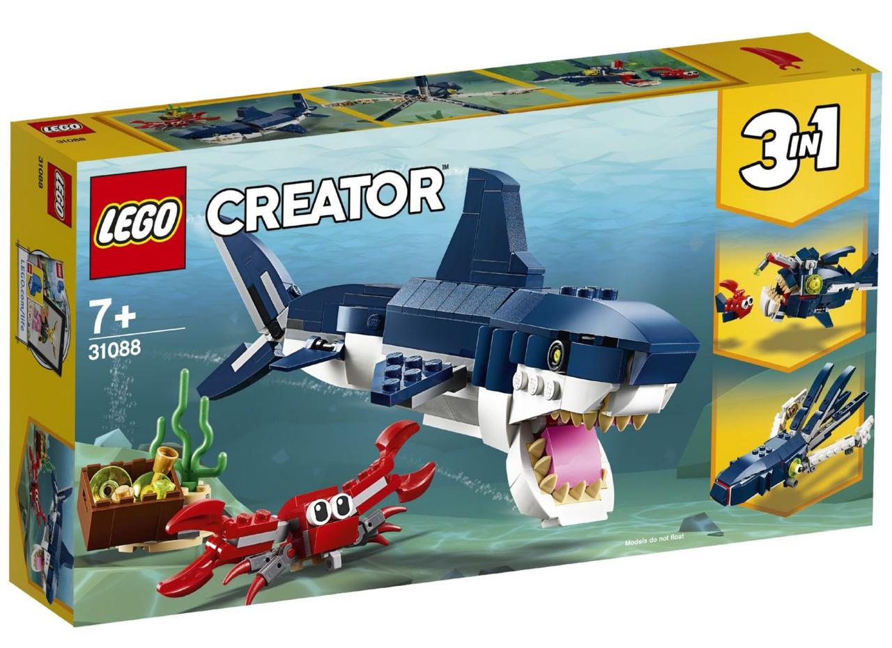 

Lego Creator Обитатели морских глубин 31088