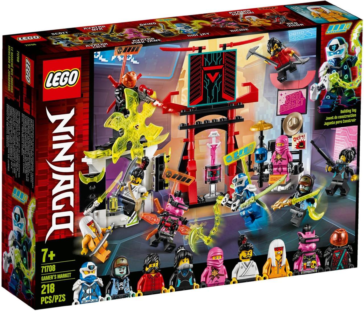 

Lego Ninjago Киберрынок 71708