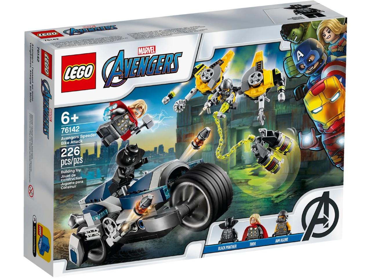 

Lego Super Heroes Мстители: Атака на спортбайке 76142