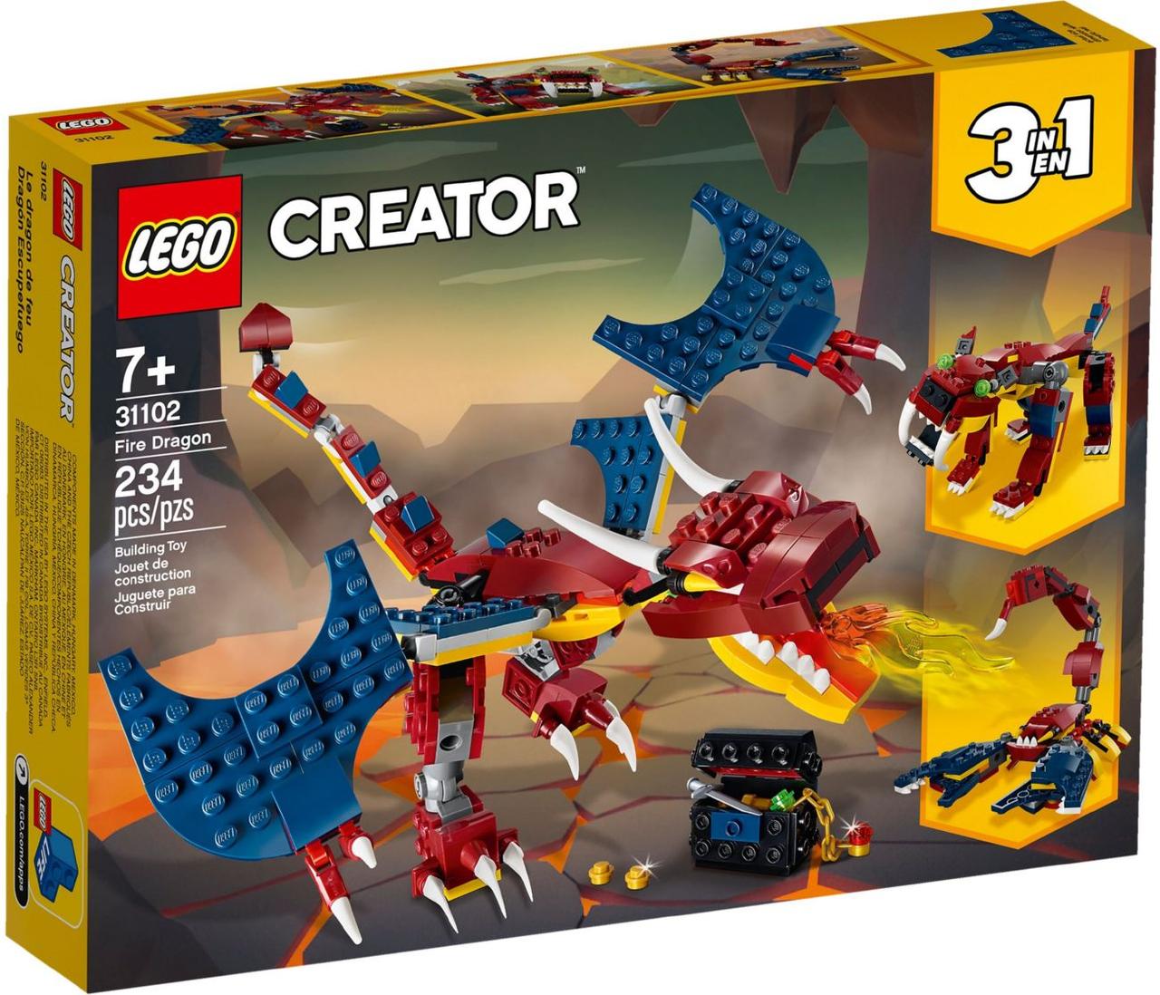 

Lego Creator Огненный дракон 31102