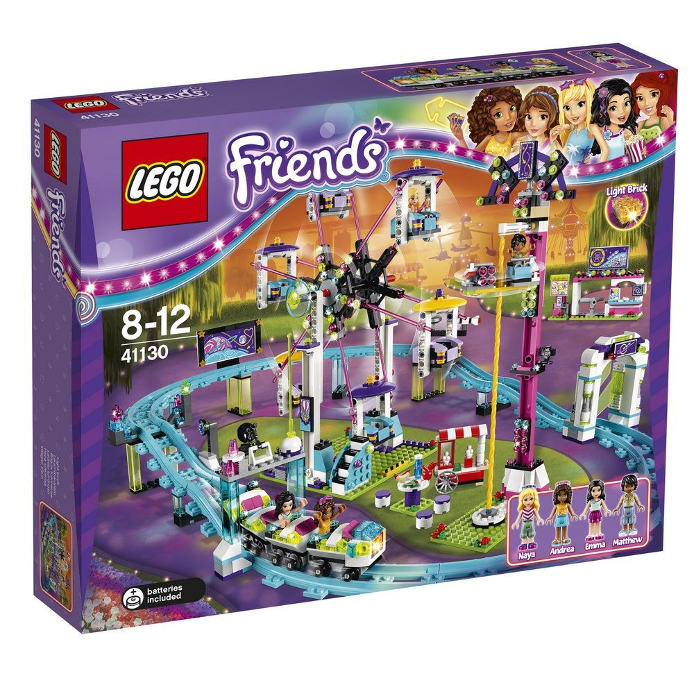 

Lego Friends Парк развлечений: Американские горки 41130