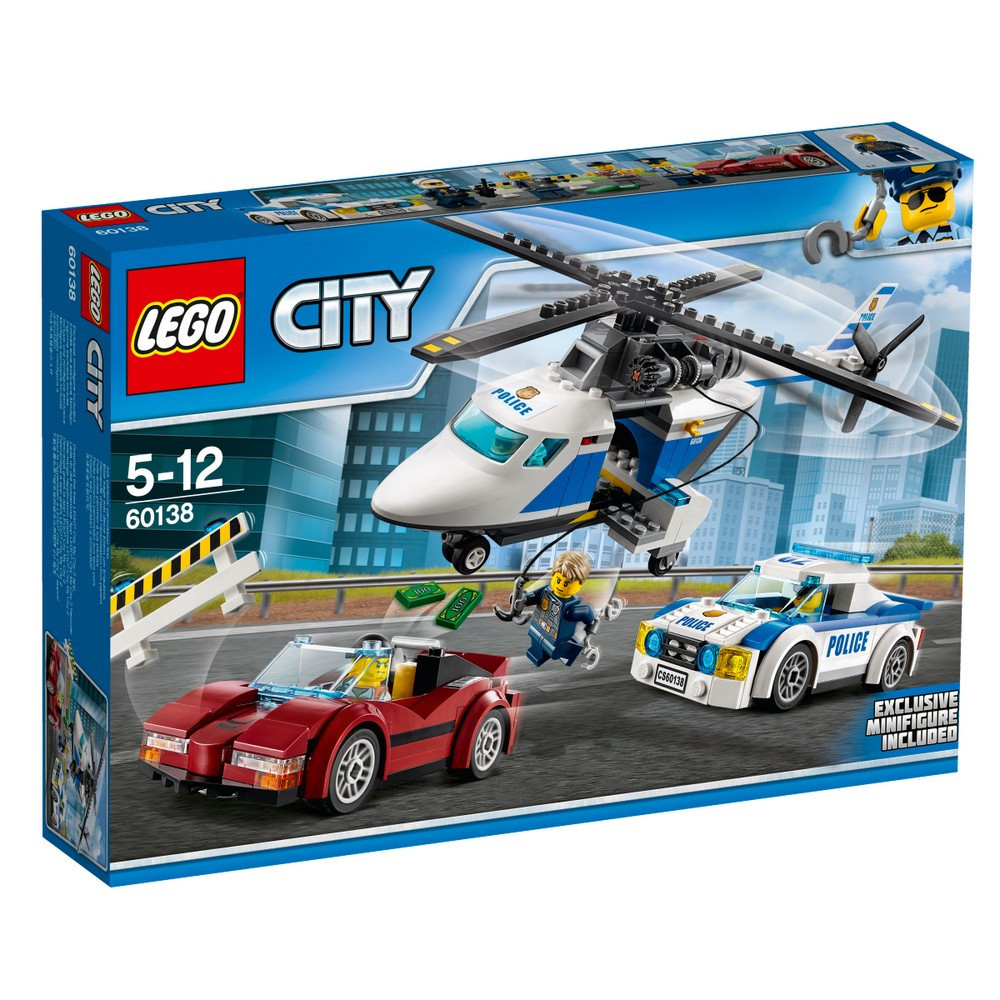 

Lego City Стремительная погоня 60138