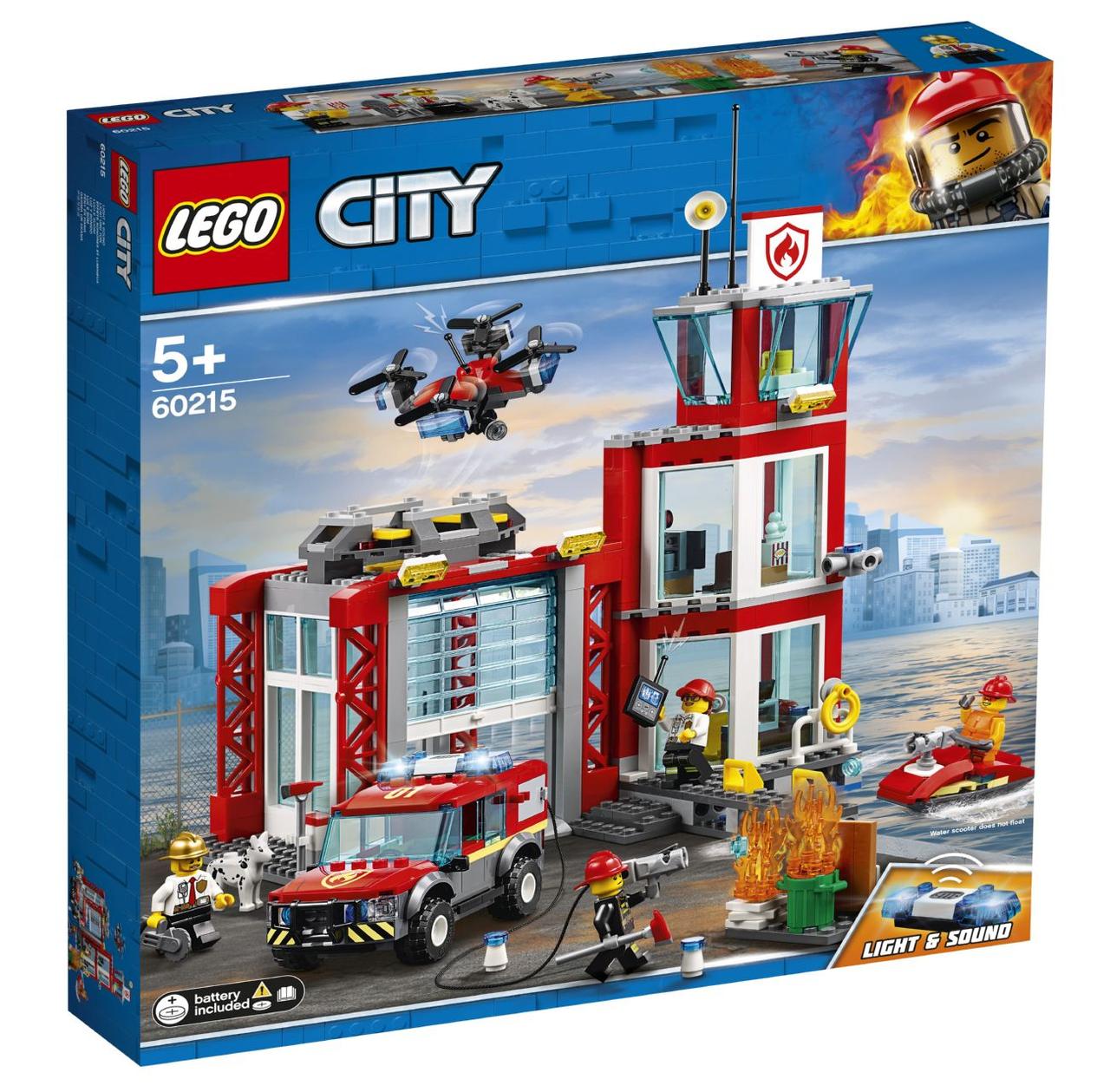 

Lego City Пожарное депо 60215