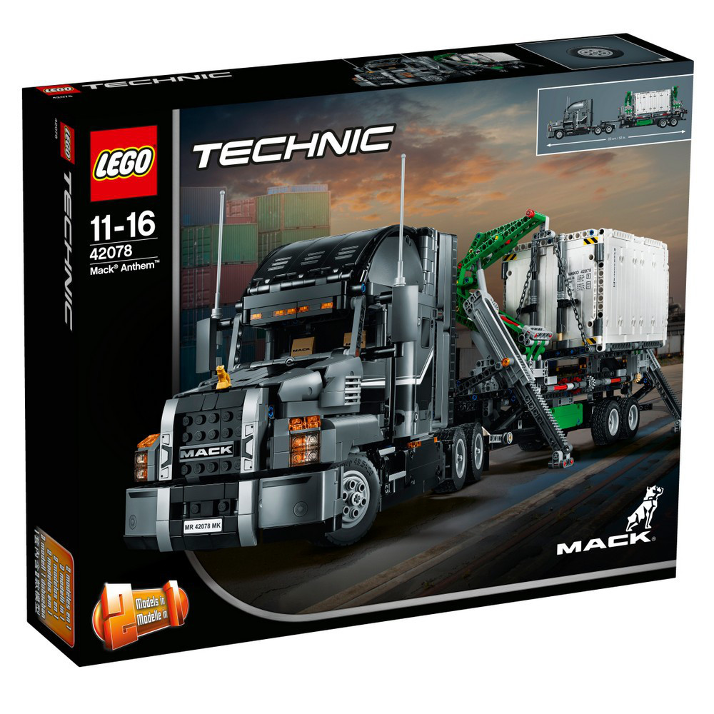 

Lego Technic Грузовик MACK® Anthem 42078