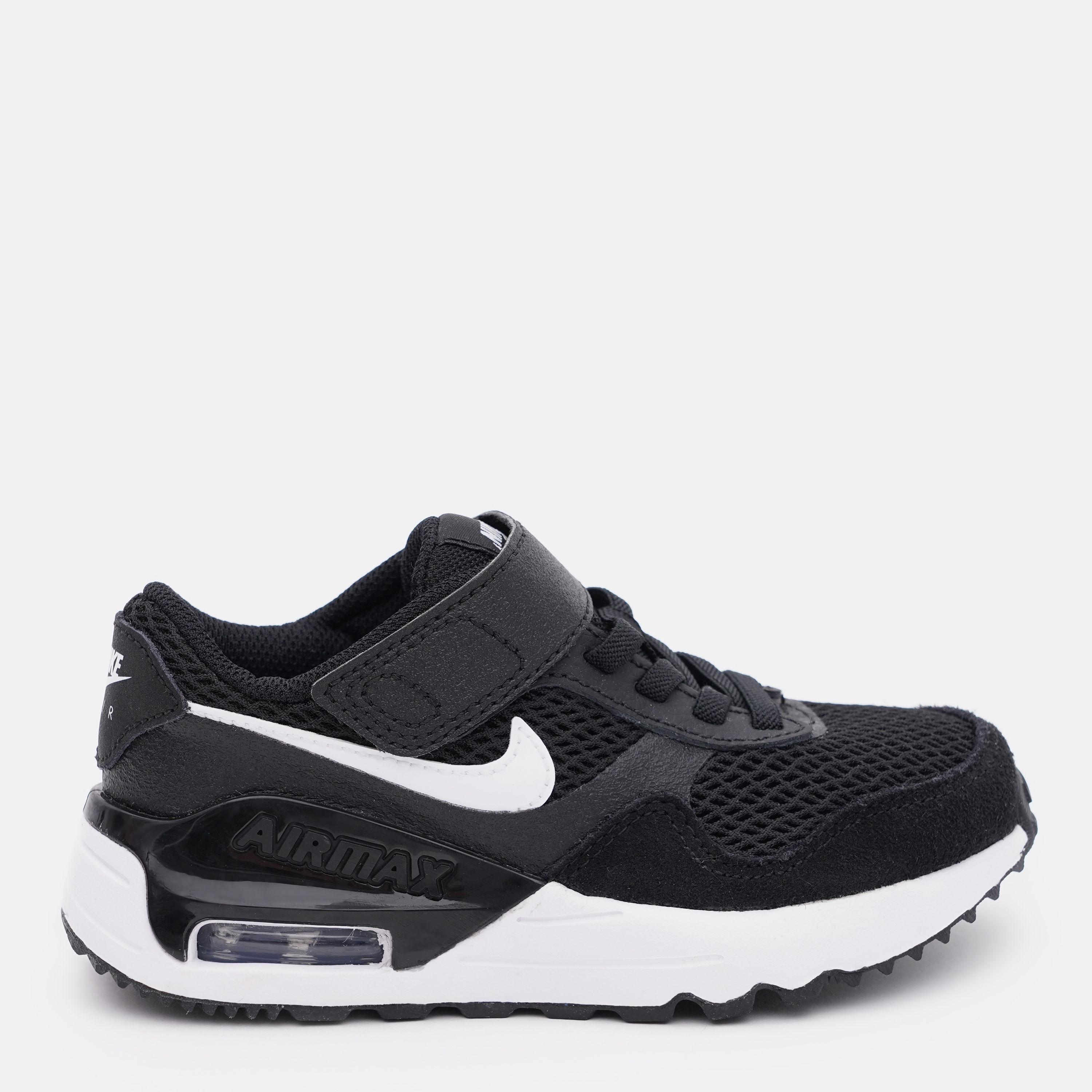 Акція на Дитячі кросівки для хлопчика Nike Air Max Systm (Ps) DQ0285-001 33 (1.5Y) Black/White-Wolf Grey від Rozetka