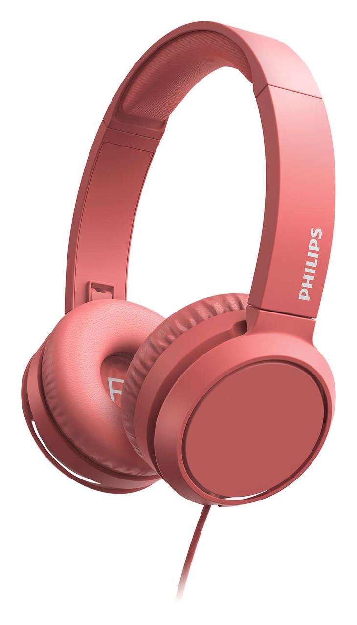 

Наушники Philips TAH4105 On-ear Mic Red (JN63TAH4105RD/00)