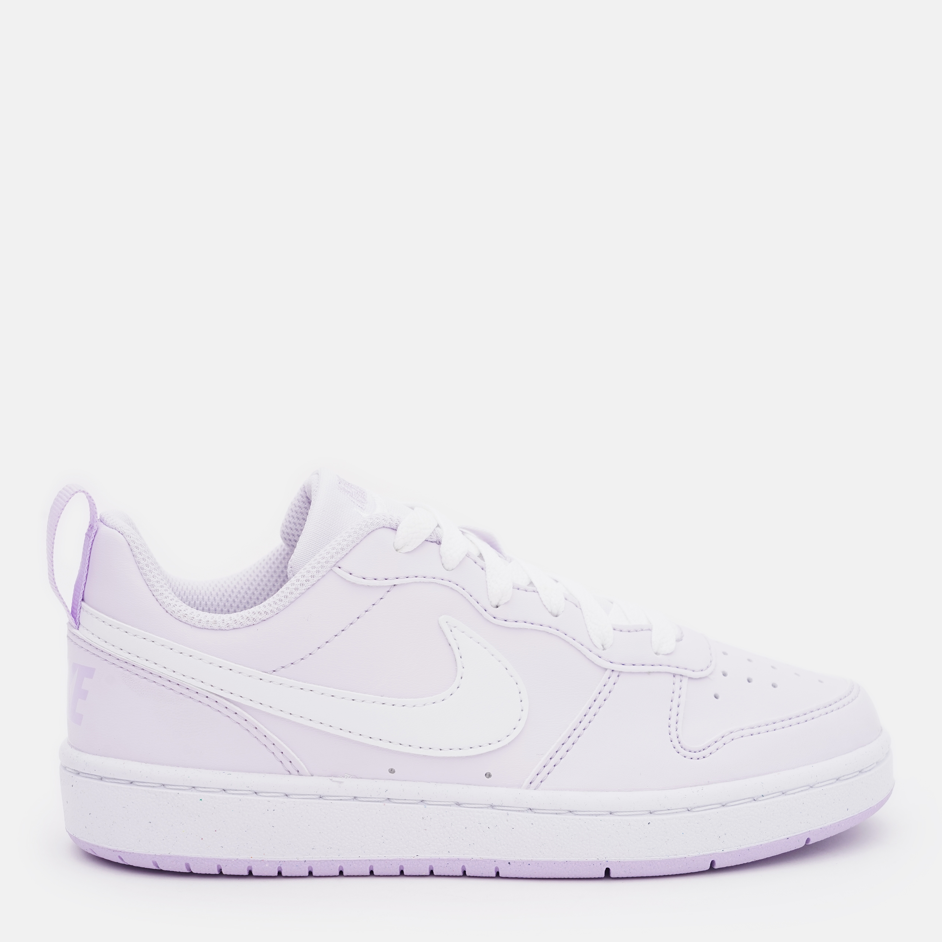 Акція на Підліткові кеди для дівчинки Nike Court Borough Low Recraft (Gs) DV5456-500 38 (5.5Y) Barely Grape/White-Lilac Bloom від Rozetka