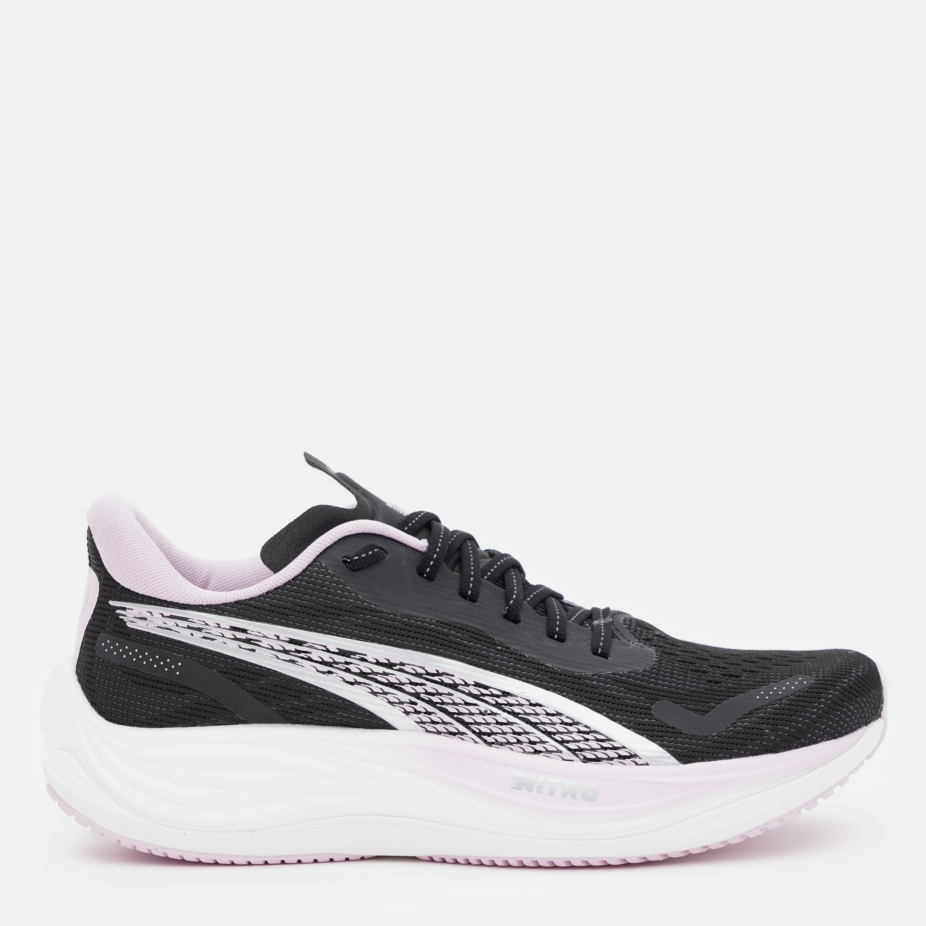 Акція на Жіночі кросівки для бігу Puma Velocity NITRO 3 Wn 37774902 37.5 (4.5UK) 23.5 см Puma Black-Puma Silver-Grape Mist від Rozetka