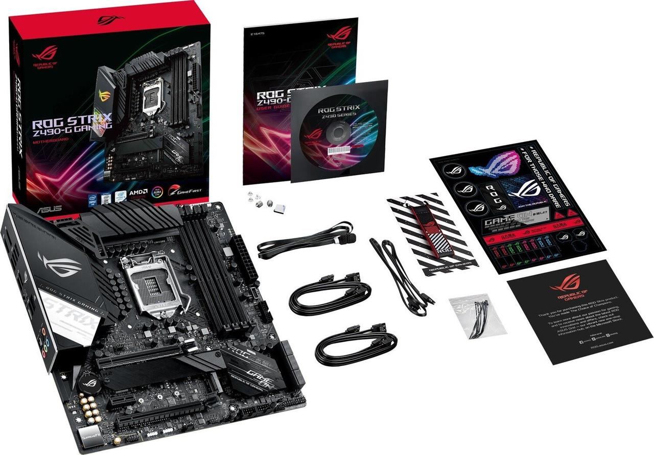 

Материнская плата ASUS STRIX_Z490-G_GAM_WI-FI s1200 Z490 4xDDR4 M.2 HDMI-DP Wi-Fi!!!BT mATX (JN63STRIX_Z490-G_GAM_WI-FI)