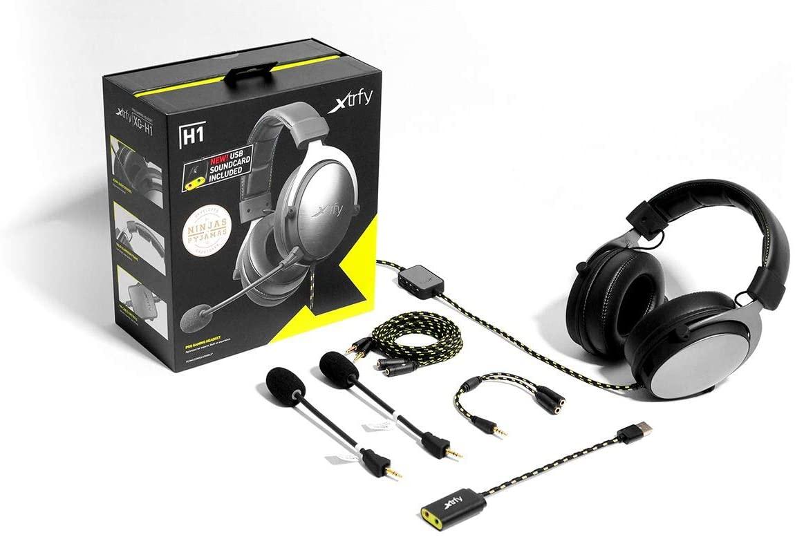 

Гарнитура игровая Xtrfy H1, Black (JN63XG-H1)