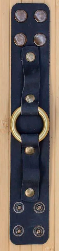 

Браслет Gridasov Leathercraft Chocker из натуральной кожи синий (WR-007-BL)