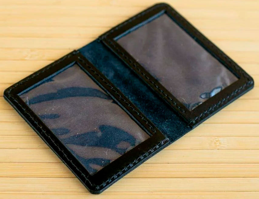 

Обложка для прав и ID карт Gridasov Leathercraft Identicus из натуральной кожи черная (CV-007-BK)