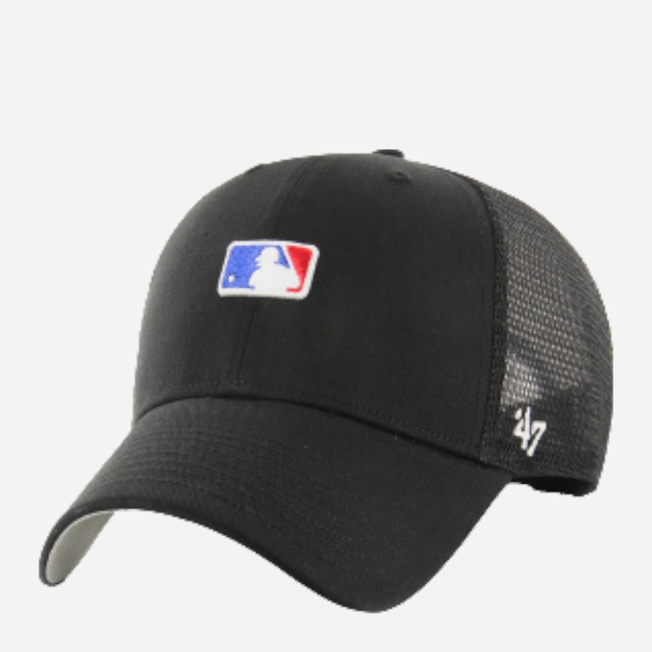 Акція на Кепка 47Brand Batter Man Logo Base Runner Mlb-Brnms01Ctp-Bk One Size Чорна/Сіра від Rozetka