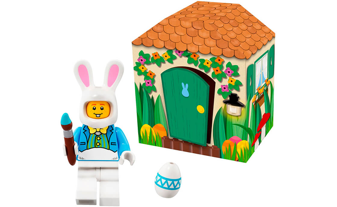 

Конструктор LEGO Будиночок пасхального кролика 6 деталей (5005249)