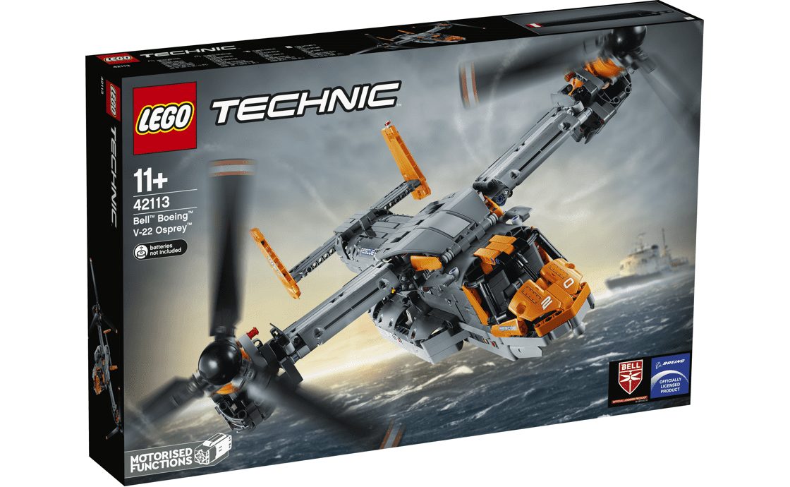 

Конструктор LEGO Bell-Boeing V-22 Osprey 1642 деталей (42113)
