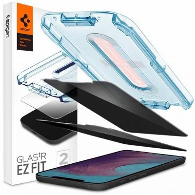 

Стекло защитное Spigen iPhone 12 Pro Max Glas tR EZ Fit