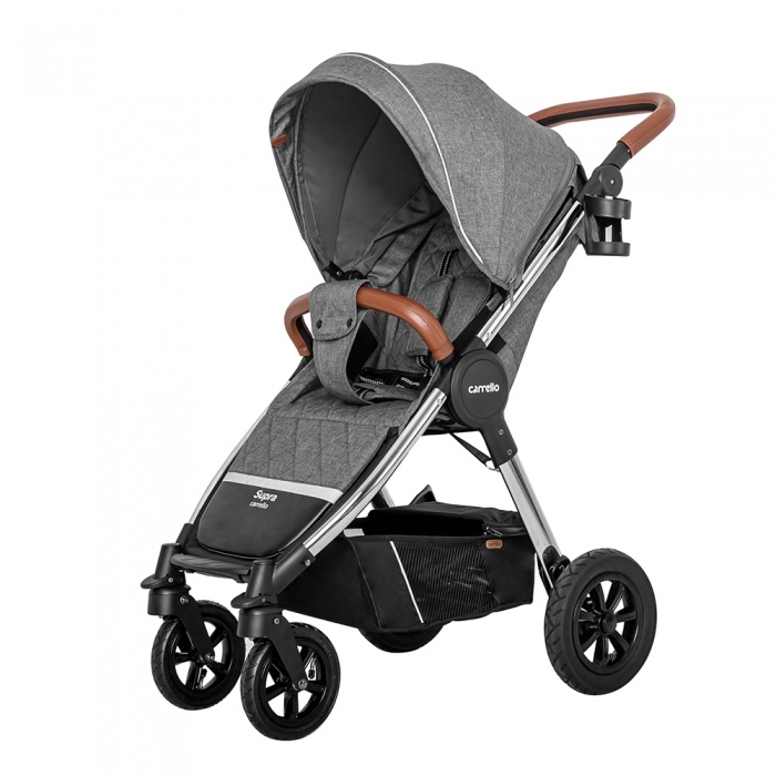 

Коляска прогулочная CARRELLO Supra Baby Tilly CRL-5510 Carbon Grey Серый Supra CRL-5510