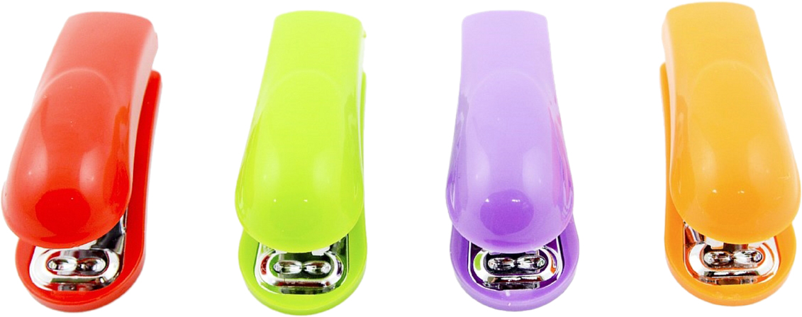 

Набор степлеров KLERK №10 15 листов Разноцветных 8 шт (Я45204_KL2040_8)