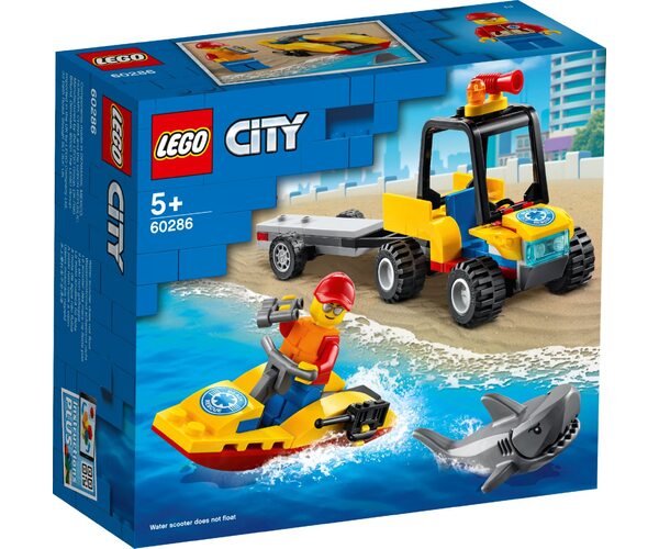 

Конструктор LEGO City Пляжный спасательный вездеход (60286)