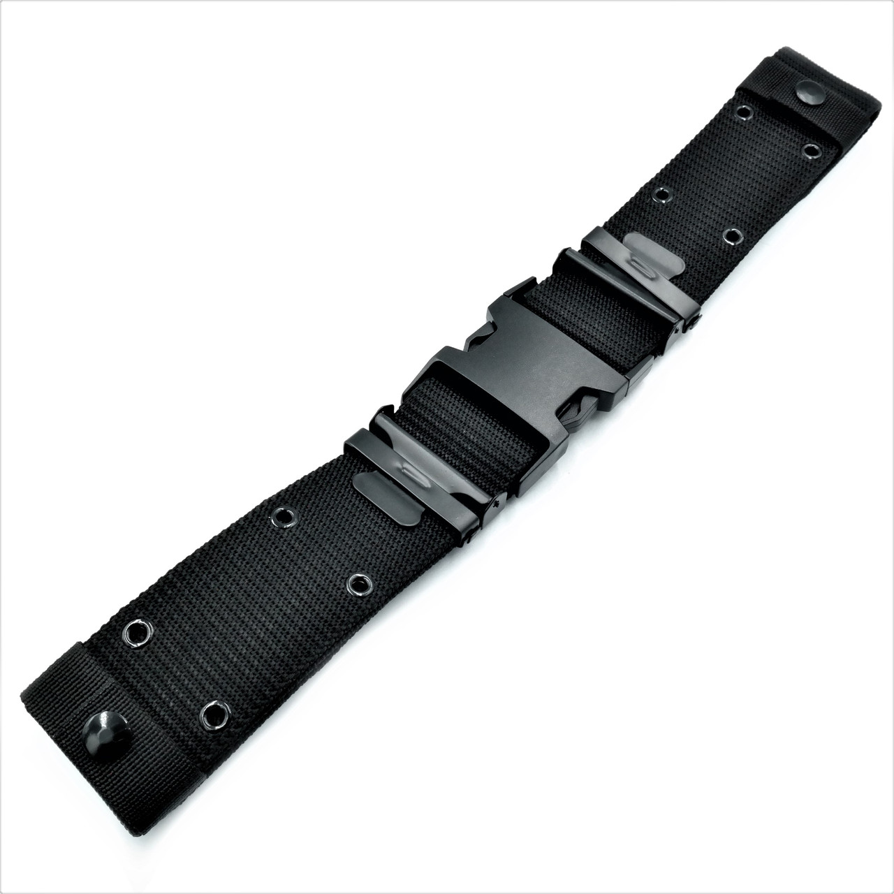 

Текстильный ремень женский Weatro 120-125 см Черный
