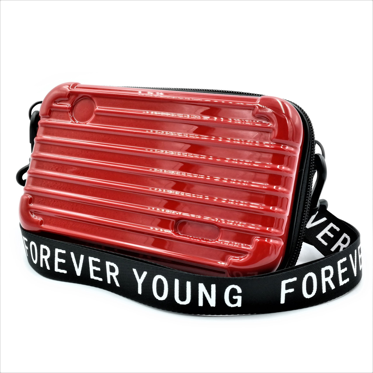 

Сумка женская на плечо Forever young 18х10х6 см Красный