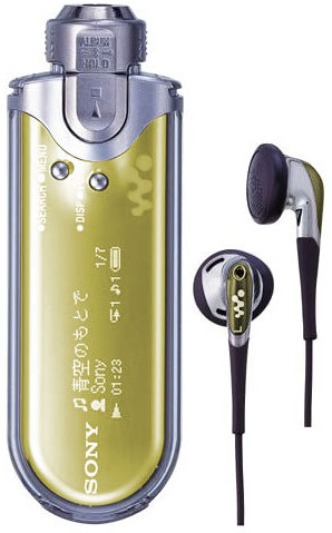 SONY WALKMAN NW-A608 ソニー、スティック型ウォークマンの新モデル