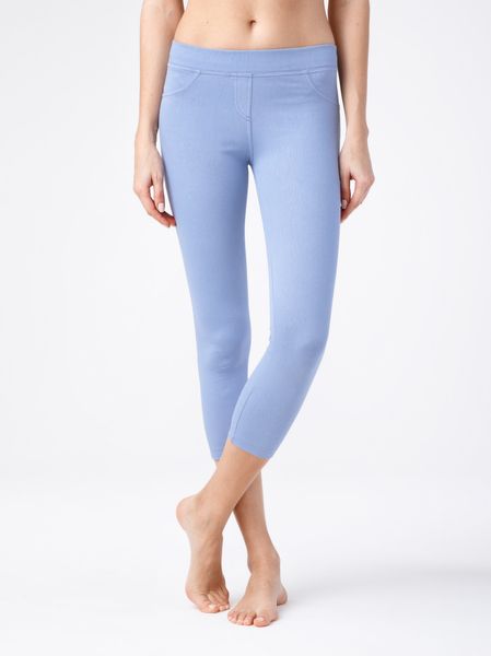 

Моделирующие бриджи из однотонного трикотажного полотна "джинс" Conte Elegant TINA,  (164-98), blue, Моделирующие бриджи из однотонного трикотажного полотна "джинс" Conte Elegant TINA, M (164-98), blue,