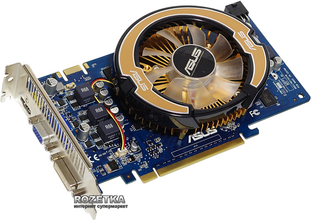 Видеокарта Asus PCI-Ex GeForce GTS 250 1024 MB GDDR3 (256bit) (765/1620 ...