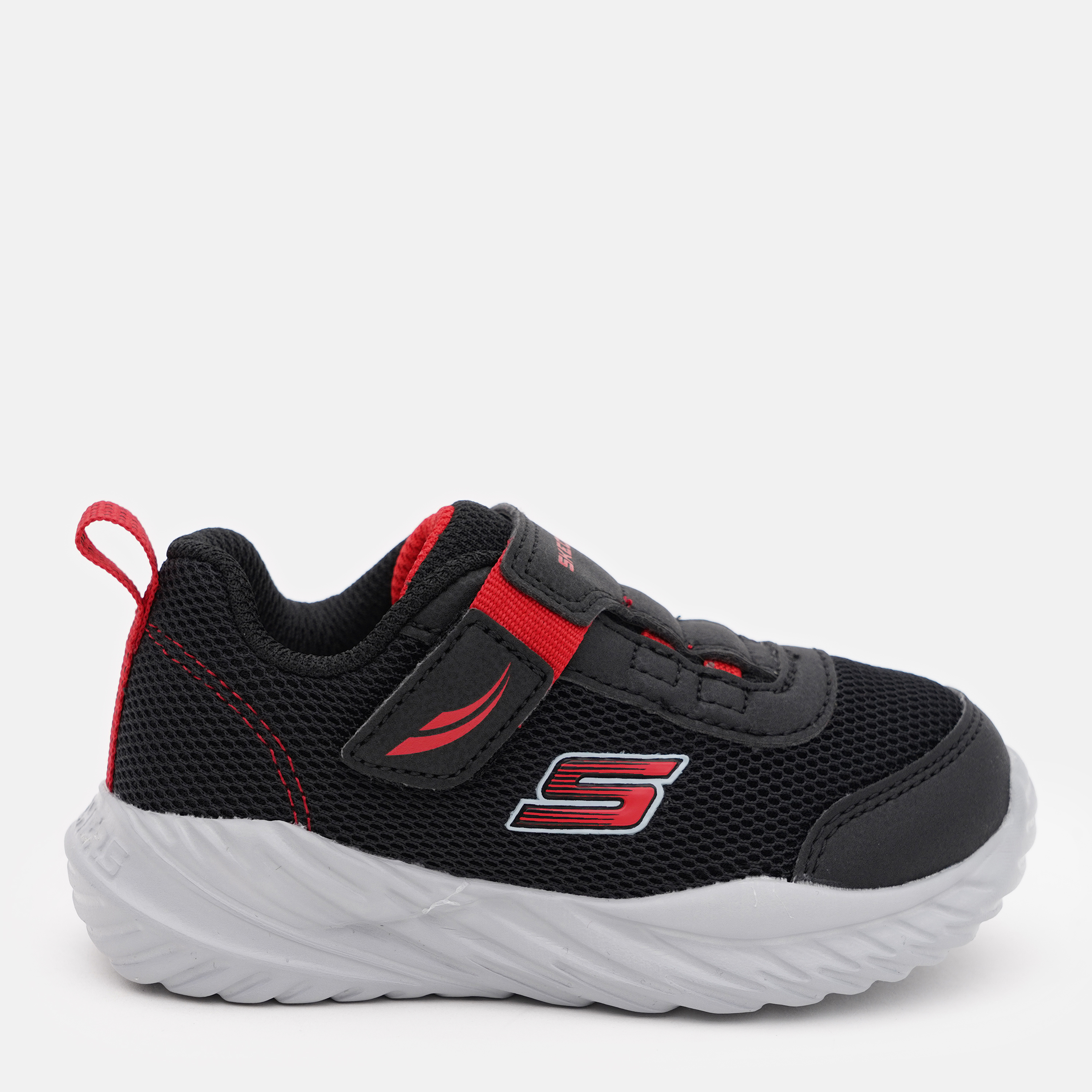 Акція на Дитячі кросівки для хлопчика Skechers 407313N BKRD 23 Чорні від Rozetka