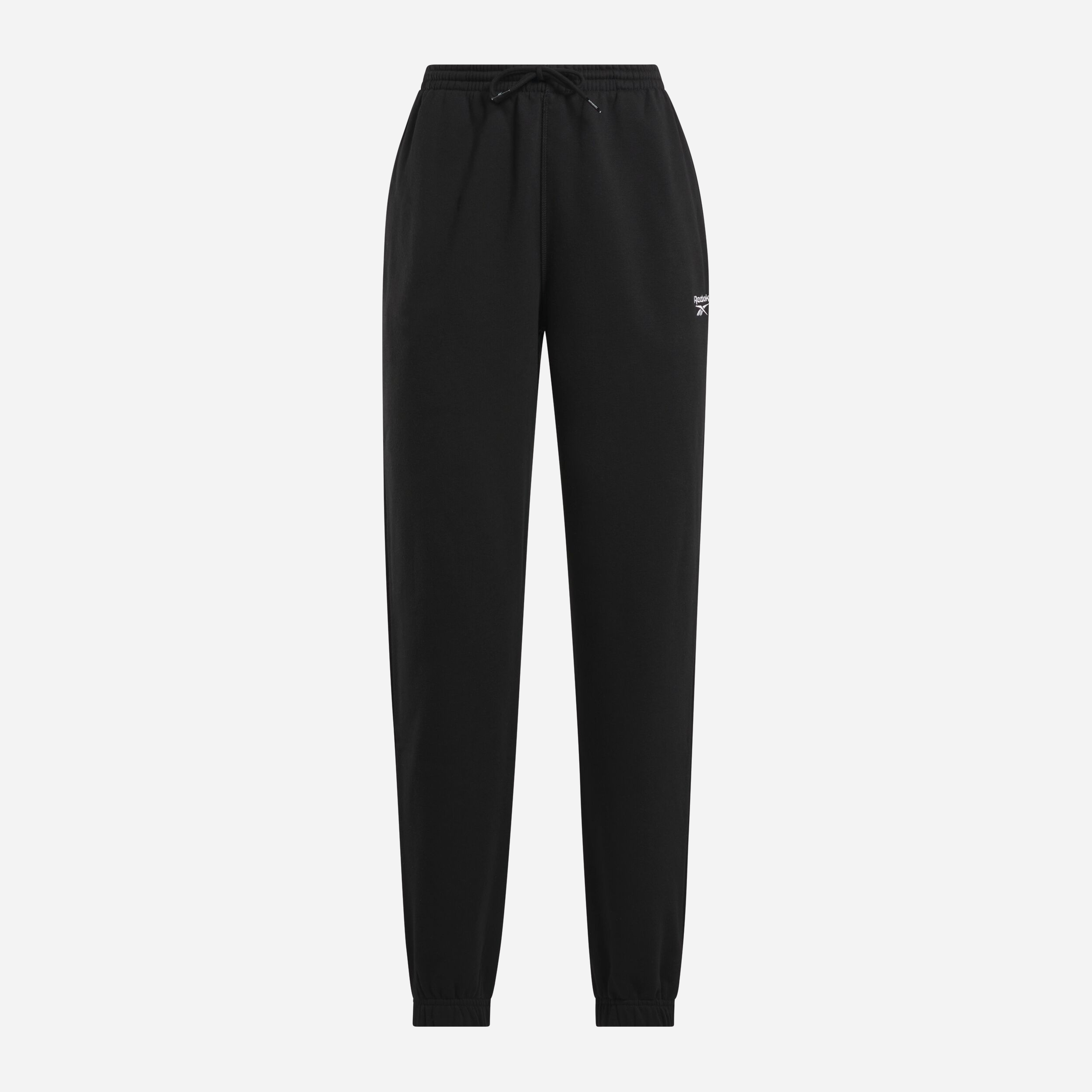 Акція на Спортивні штани теплі на флісі жіночі Reebok Identity Small Logo Fleece Jogger 100202910 L Чорні від Rozetka