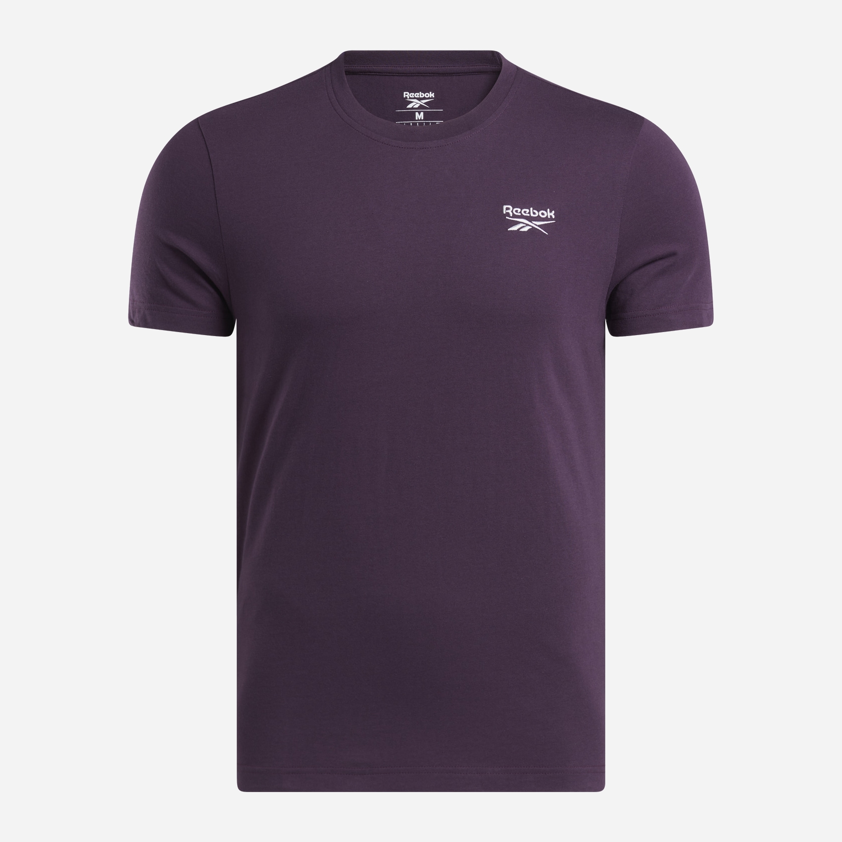 Акція на Футболка бавовняна чоловіча Reebok Identity Small Logo Tee 100206078 L Сливова від Rozetka